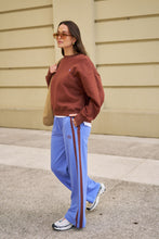 Load image into Gallery viewer, CERES LIFE - GIGI WIDE LEG TRACKPANT / VINTAGE BLUE