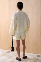 Load image into Gallery viewer, SANCIA - KYLA SHIRT / creme jacquard