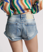 Load image into Gallery viewer, BANDITS LOW WAIST DENIM SHORT / BLU SUMMER