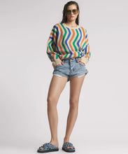 Load image into Gallery viewer, BANDITS LOW WAIST DENIM SHORT / BLU SUMMER