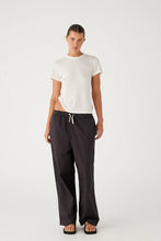 Load image into Gallery viewer, ZULU & ZEPHYR - WHITE RIB HEMP JERSEY T-SHIRT