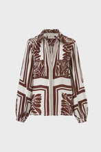 Load image into Gallery viewer, SANCIA - THE SABRINA SHIRT / Lucerne print