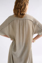Load image into Gallery viewer, ELK - PORTA DRESS in Olive Stripe