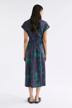 Load image into Gallery viewer, ELK - MINNEN WRAP DRESS / TEAL NVY