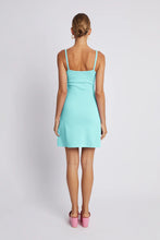 Load image into Gallery viewer, SUMMI SUMMI - A-LINE MINI DRESS Aqua