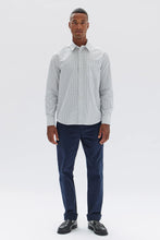 Load image into Gallery viewer, ASSEMBLY - BEN  CHECK L/SLEEVE SHIRT in Cream Navy
