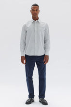 Load image into Gallery viewer, ASSEMBLY - BEN  CHECK L/SLEEVE SHIRT in Cream Navy