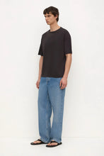 Load image into Gallery viewer, ASSEMBLY - BILLIE COTTON HEMP S/S TEE - washed black