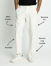 Load image into Gallery viewer, MR SIMPLE - CARPENTER PANT / Off White