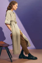 Load image into Gallery viewer, ELK - PORTA DRESS in Olive Stripe