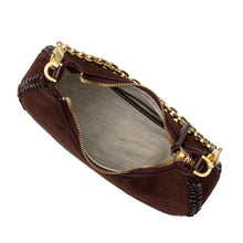 Load image into Gallery viewer, SANCIA - THE ZATKA BAG / espresso suede