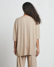 Load image into Gallery viewer, BARE - DISTRESSED EVERYDAY TEE - TAUPE
