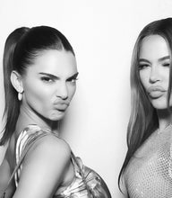 Load image into Gallery viewer, LUV AJ - PAVE BABY AMALFI HOOPS - SILVER