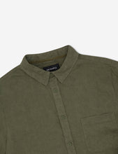 Load image into Gallery viewer, MR SIMPLE - S/S SHIRT LINEN - FATIGUE
