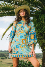 Load image into Gallery viewer, NINE LIVES BAZAAR - AKIRA MINI DRESS / aquamarine