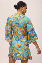 Load image into Gallery viewer, NINE LIVES BAZAAR - AKIRA MINI DRESS / aquamarine