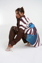 Load image into Gallery viewer, SUMMI SUMMI - ELASTIC PANT W/STRIPE nautilus