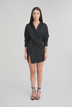 Load image into Gallery viewer, PFEIFFER - ZENA TWIST DRESS / BLACK