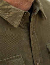 Load image into Gallery viewer, MR SIMPLE - QUILTED CORD JACKET / ARMY
