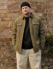 Load image into Gallery viewer, MR SIMPLE - QUILTED CORD JACKET / ARMY