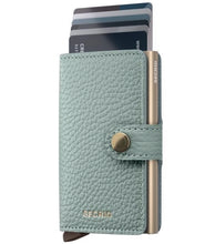 Load image into Gallery viewer, SECRID MINI WALLET - PEBBLE SEA GREEN