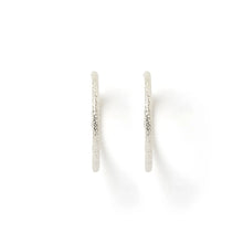 Load image into Gallery viewer, ARMS OF EVE - SEBASTIAN SILVER HOOP EARRINGS