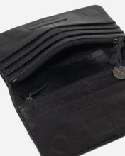 Load image into Gallery viewer, STITCH & HIDE - BONDI WALLET in BLACK