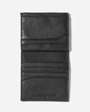 Load image into Gallery viewer, STITCH & HIDE - HUDSON WALLET - BLACK