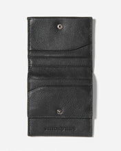 Load image into Gallery viewer, STITCH & HIDE - HUDSON WALLET - BLACK