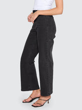 Load image into Gallery viewer, THRILLS - HOLLY HIGH RISE STRETCH WIDE JEAN / aged black