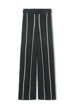 Load image into Gallery viewer, ZULU & ZEPHYR - CHARCOAL STRIPE KNIT PANT