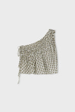 Load image into Gallery viewer, ZULU & ZEPHYR - PECAN ROUCHED ORGANIC TOP