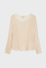 Load image into Gallery viewer, ZULU & ZEPHYR - NATURAL LATTICE KNIT JUMPER