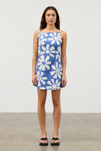 Load image into Gallery viewer, ZULU & ZEPHYR - GEO FLOWER COTTON MINI DRESS