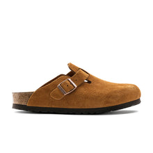 Load image into Gallery viewer, BIRKENSTOCK - BOSTON SFB MINK SUEDE LEATHER NARROW