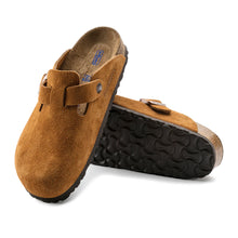 Load image into Gallery viewer, BIRKENSTOCK - BOSTON SFB MINK SUEDE LEATHER NARROW
