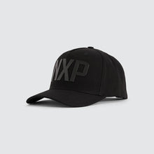 Load image into Gallery viewer, NENA & PASADENA - FACADE 5 PANEL PEAK CAP BLACK