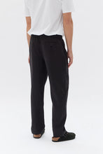 Load image into Gallery viewer, ASSEMBLY - TIDE LINEN PANTS BLACK