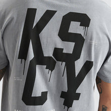 Load image into Gallery viewer, KISS CHACEY - LOARA RELAXED TEE - PIGMENT SKYROCKET