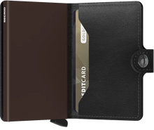 Load image into Gallery viewer, SECRID MINI WALLET - ORIGINAL BLACK/BROWN