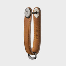 Load image into Gallery viewer, ORBITKEY - CRAZY HORSE LEATHER - CHESTNUT BROWN/BROWN