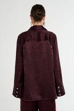 Load image into Gallery viewer, SUMMI SUMMI - CUFF SHIRT / PLUM  - STATE OF MIND