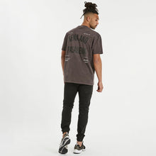 Load image into Gallery viewer, NENA & PASADENA - TRANSFER RELAXED TEE - PIGMENT SHALE BROWN