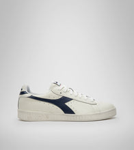 Load image into Gallery viewer, DIADORA GAME LOW - waxed WHITE/BLUE CASPIAN