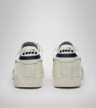 Load image into Gallery viewer, DIADORA GAME LOW - waxed WHITE/BLUE CASPIAN
