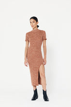 Load image into Gallery viewer, ROWIE - LEOLA KNIT DRESS - AMBER