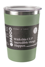 Load image into Gallery viewer, PARGO  12oz INSULATED CUP - EUCALYPT GREEN