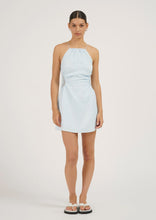 Load image into Gallery viewer, ROAME - ELLERY CROCHET MINI DRESS - ARTIC BLUE
