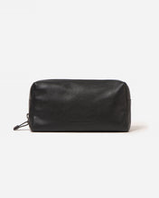 Load image into Gallery viewer, STITCH & HIDE - CLEO MAKEUP BAG BLACK