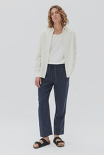 Load image into Gallery viewer, ASSEMBLY - TIDE LINEN PANT TRUE NAVY